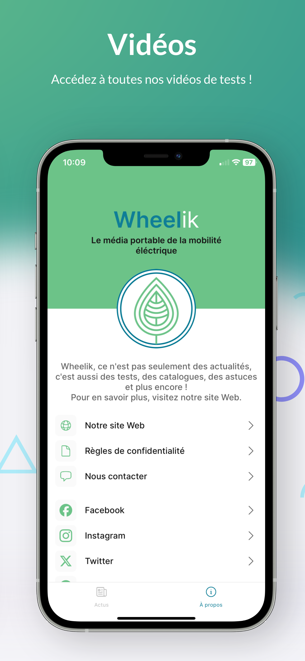Wheelik application mobile